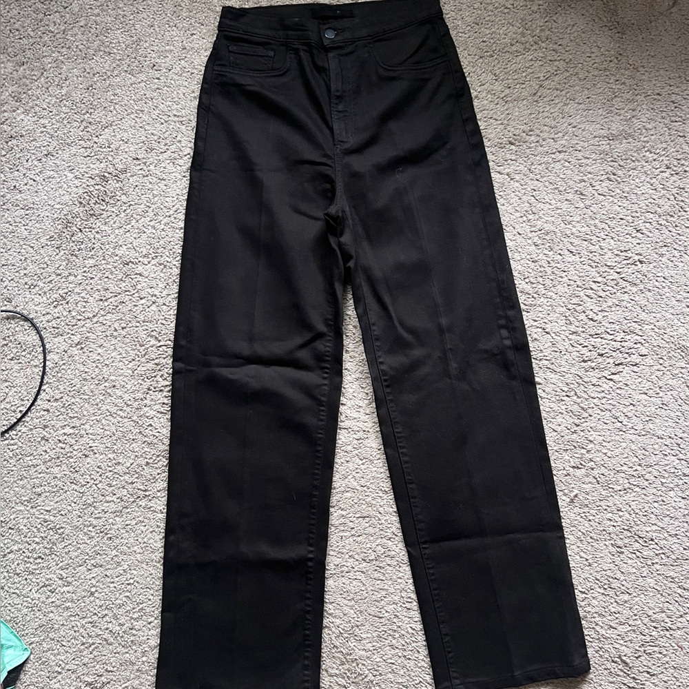 $198 Joe’s Jeans Black The Mia High Waisted Denim Jeans size 28/6